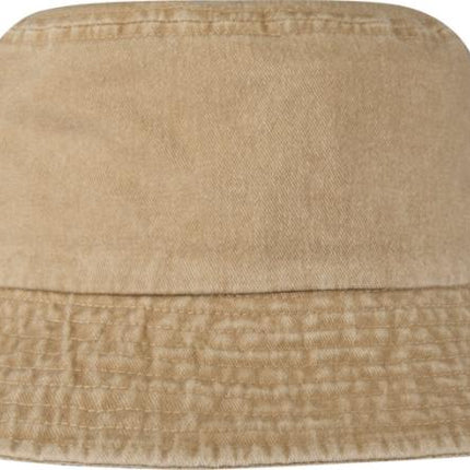 Washed bucket hat