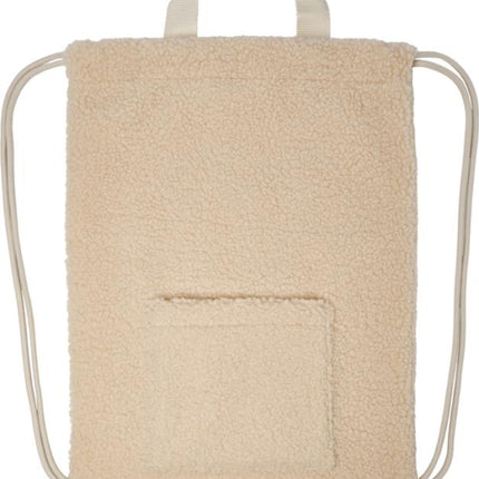 Sherpa drawstring backpack GRS recycled