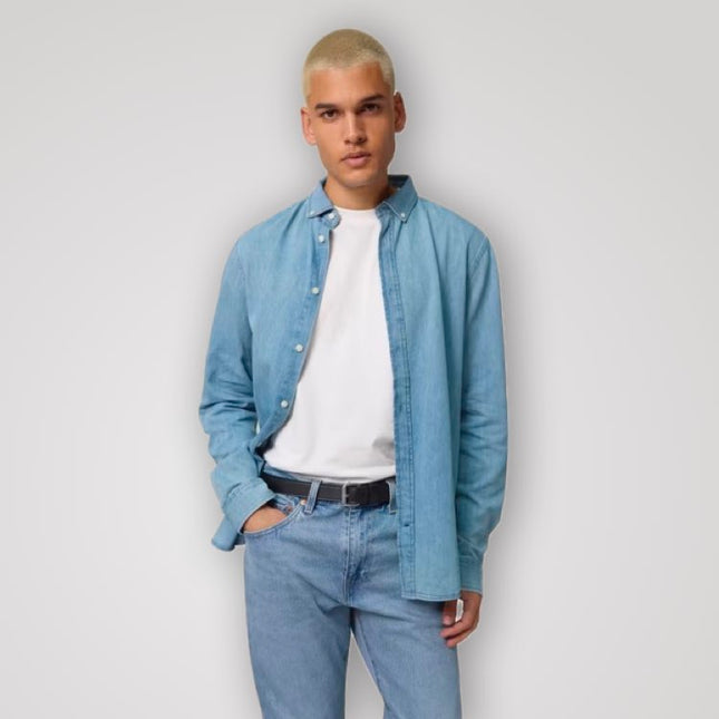 Men's denim shirt
