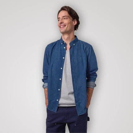 Men's denim shirt