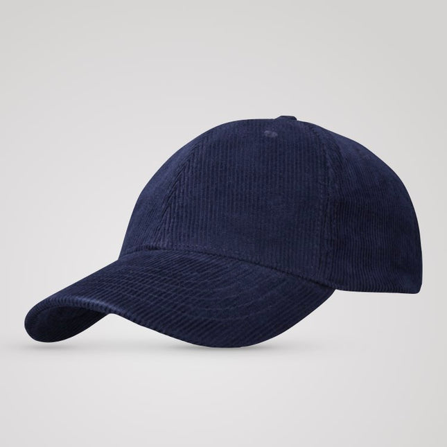 6 panel recycled corduroy cap