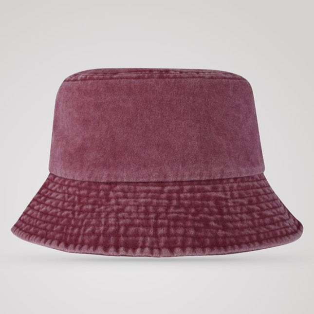Washed bucket hat