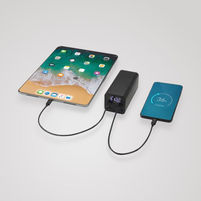 Acamar 20.000 mAh 70W recycled aluminium power bank