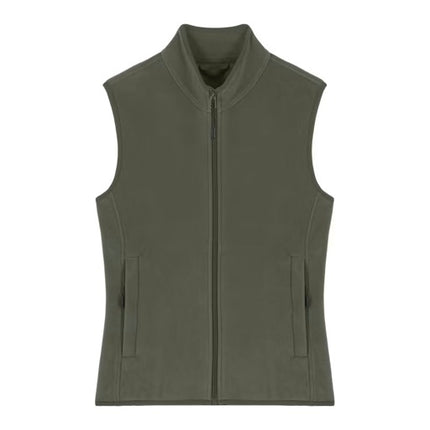 Fleece vest for women