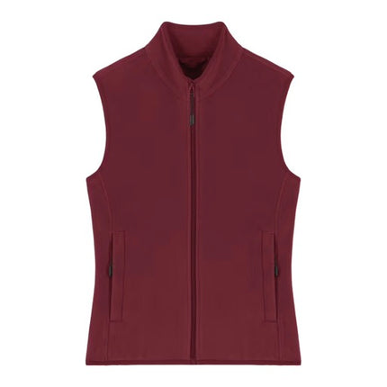 Fleece vest for women