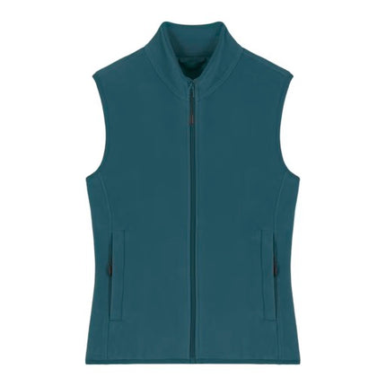 Fleece vest for women