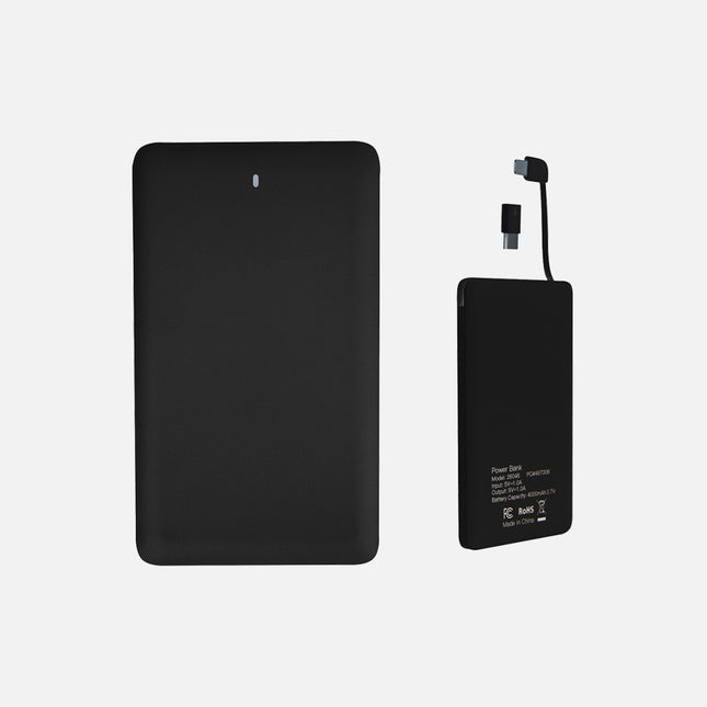 Slim 4000 MAH 3-In-1 Power Bank