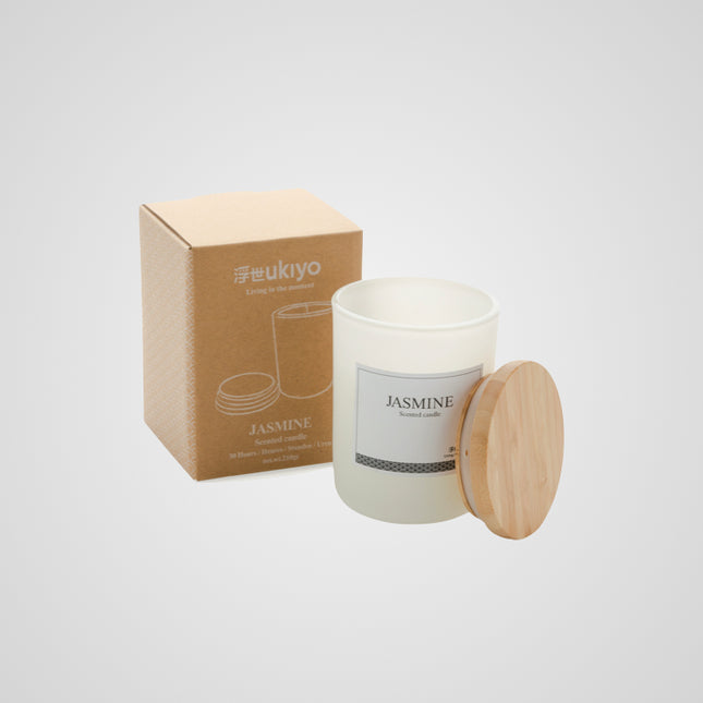 Scented candle jasmin