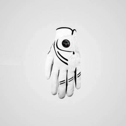 Golf glove men white